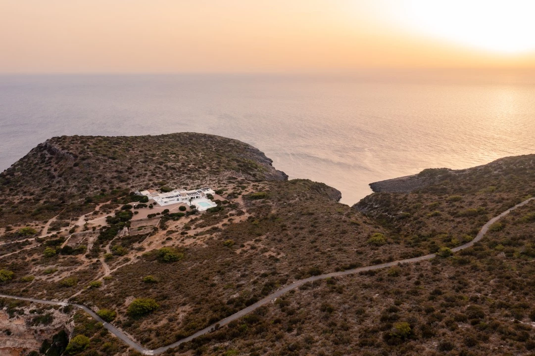 1685638676- Prospectors Luxury real estate Ibiza to rent villa Eden spain property rental sunset view private island sea outside.webp